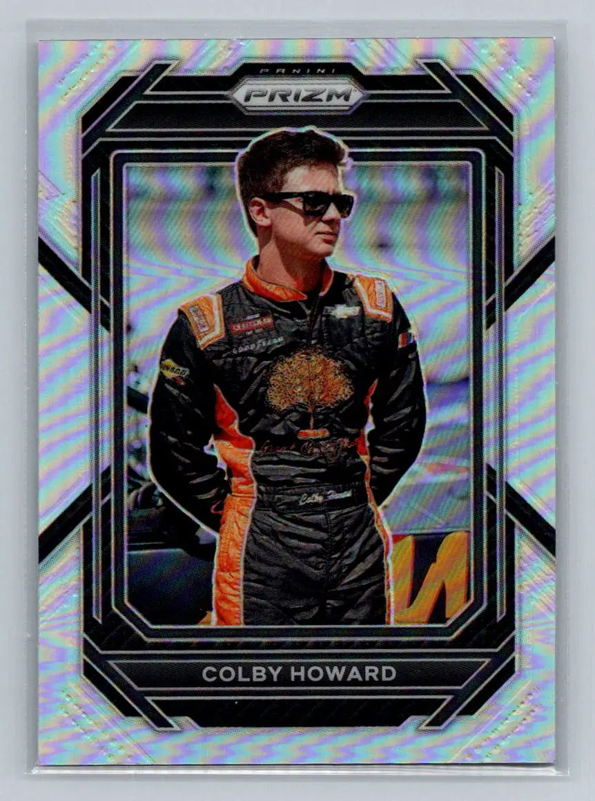 2023 Panini Prizm #3 Colby Howard Silver Prizm CR7 Motorsports - Racing Card Single