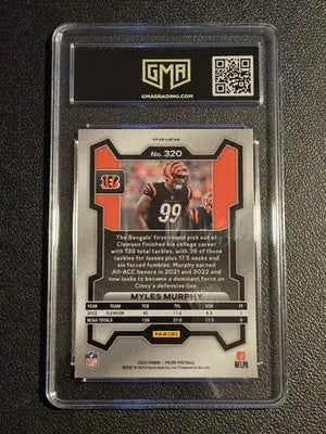 2023 Panini Prizm #320 Myles Murphy GMA 10 - Football Card Single