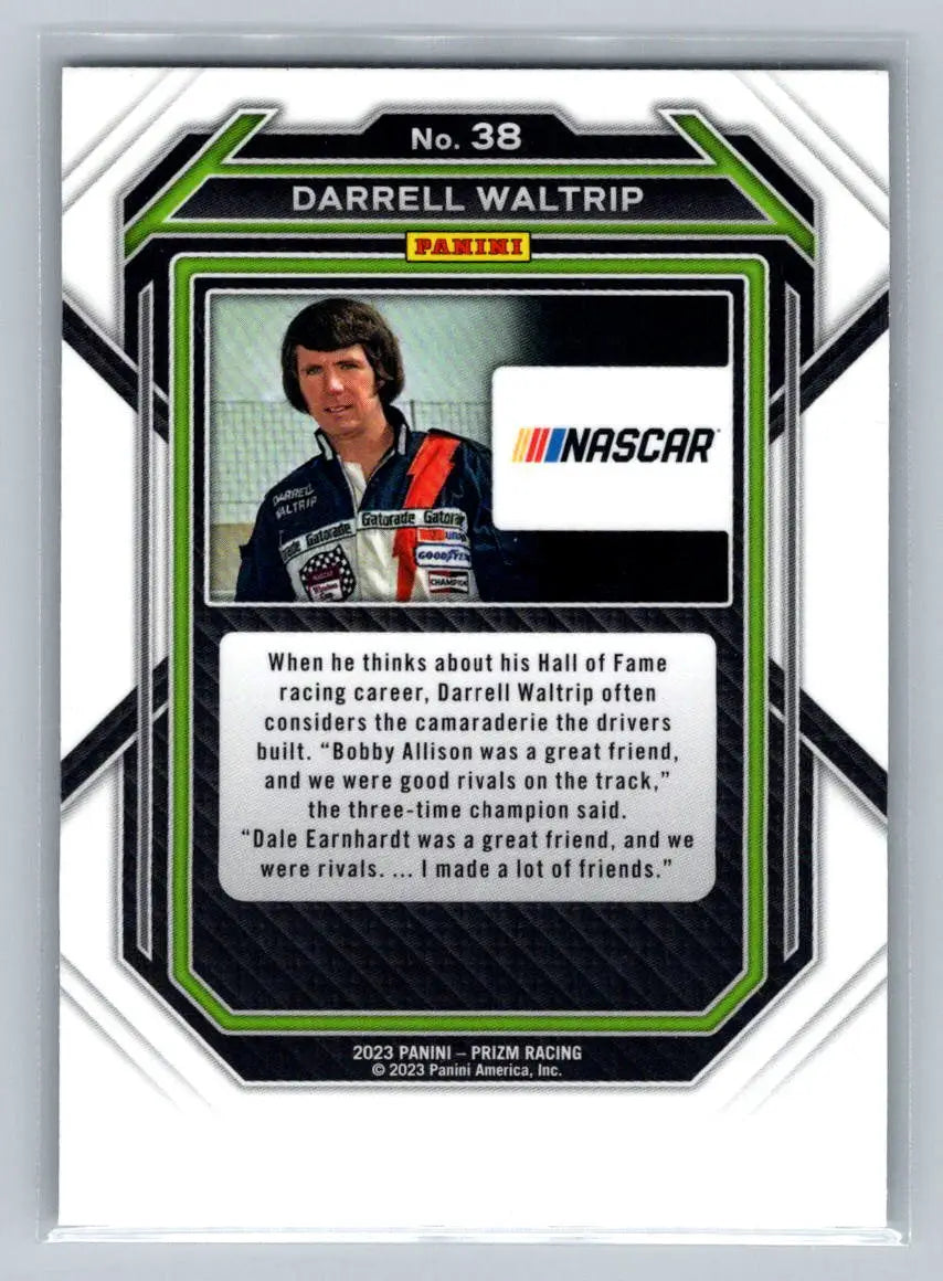 2023 Panini Prizm #38 Darrell Waltrip DiGard Motorsports - Racing Card Single