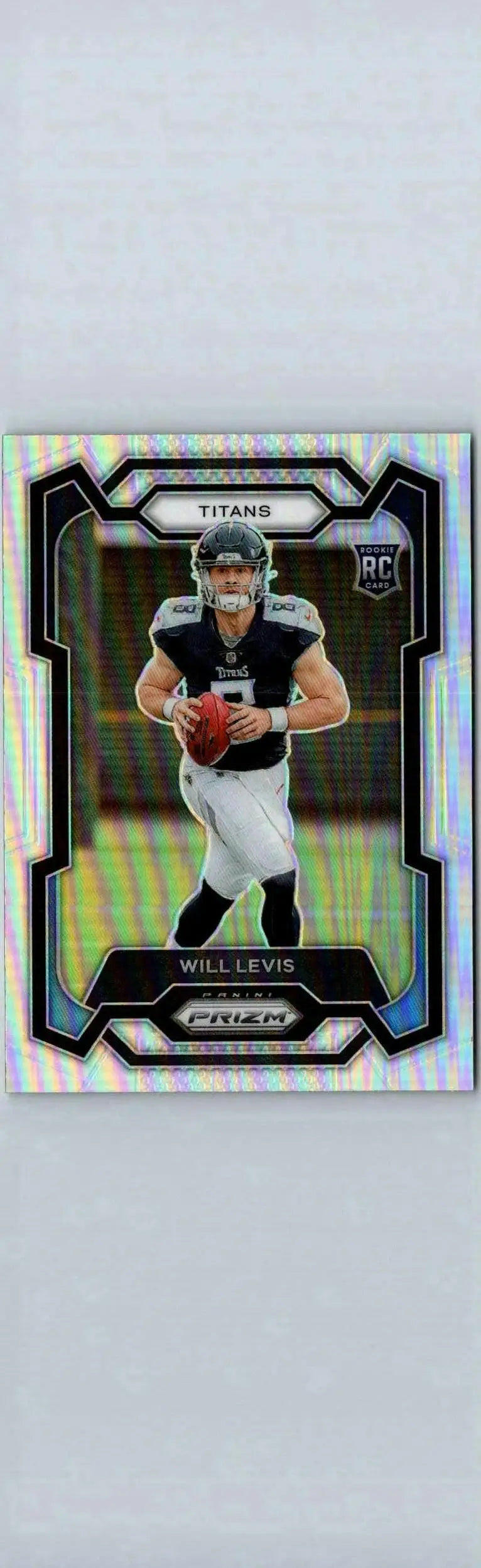 Will Levis 2023 Panini Prizm #397 trading card showcasing football action