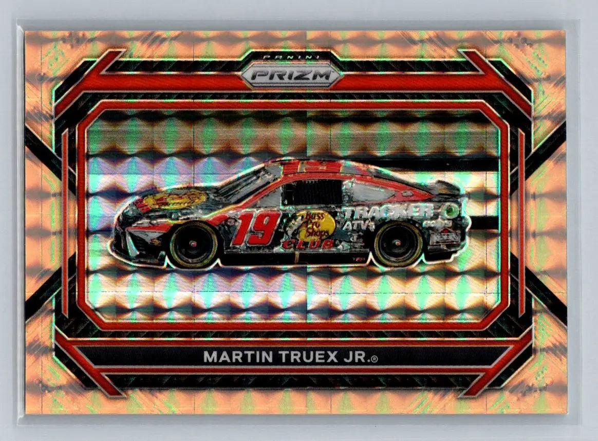 2023 Panini Prizm #91 Martin Truex Jr. Reactive Orange Joe Gibbs Racing - Racing Card Single