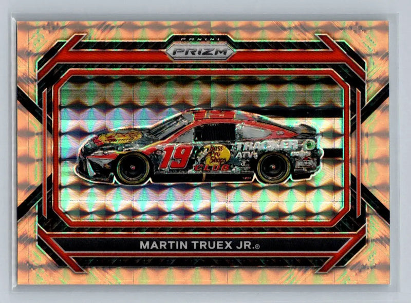 2023 Panini Prizm #91 Martin Truex Jr. Reactive Orange Joe Gibbs Racing - Racing Card Single