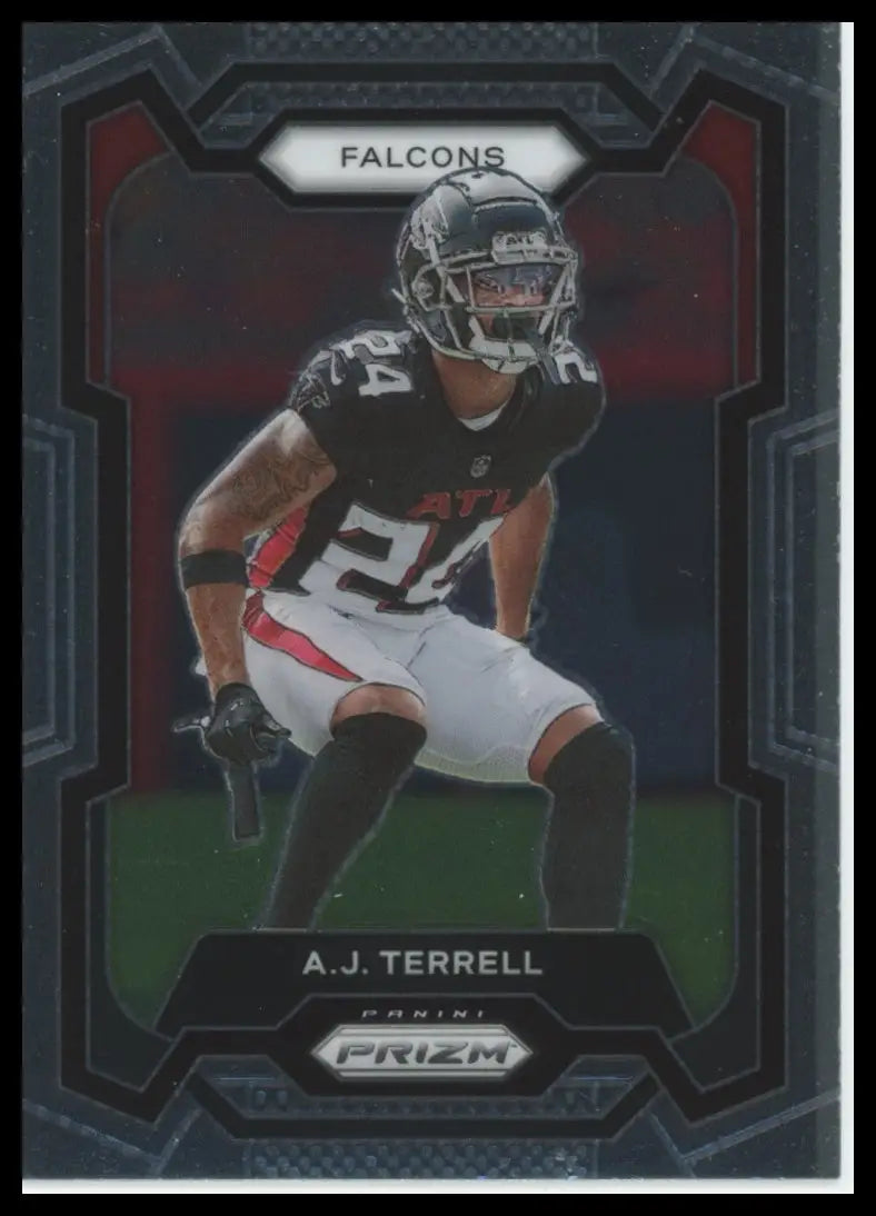 2023 Panini Prizm A.J. Terrell 17 Atlanta Falcons - Football Card Single