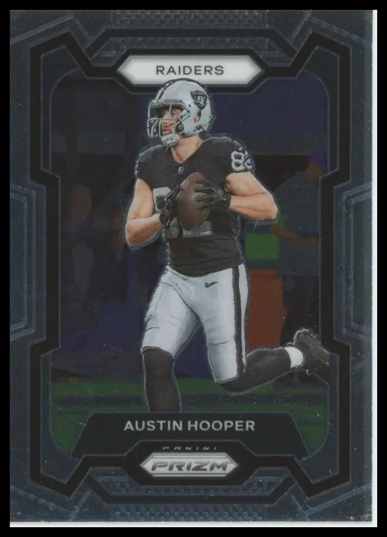 2023 Panini Prizm Austin Hooper #17 Las Vegas Raiders Football Card NFL Sports