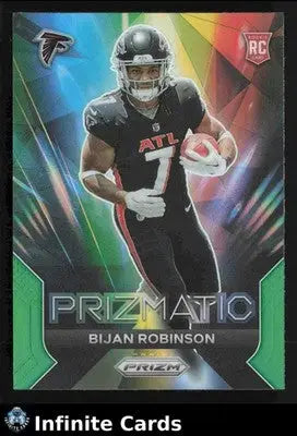 2023 Panini Prizm BIJAN ROBINSON #19 Prizmatic Atlanta Falcons RC