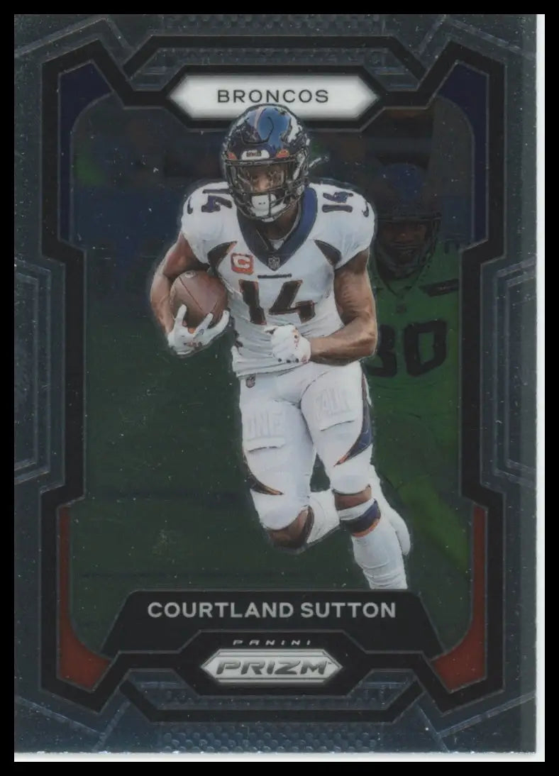 2023 Panini Prizm Courtland Sutton 85 Denver Broncos NM - Football Card Single