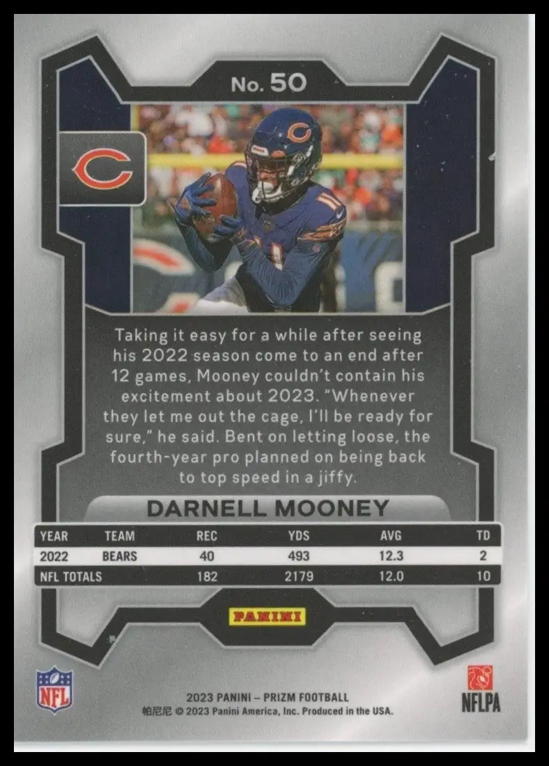 2023 Panini Prizm - Darnell Mooney #50 - Football Card Single