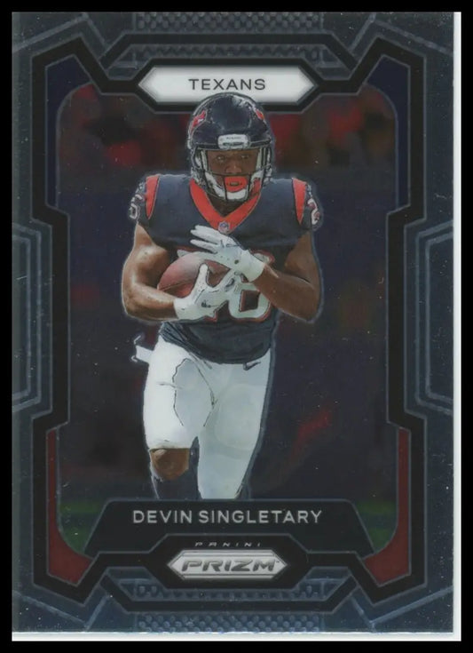 2023 Panini Prizm Devin Singletary 119 Houston Texans - Football Card Single