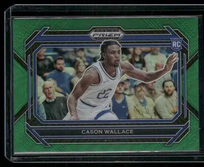2023 Panini Prizm DP Cason Wallace #12 Draft Picks RC Variation Basketball