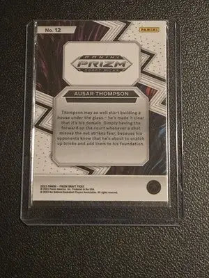 2023 Panini Prizm Draft Picks #12 Ausar Thompson Fearless - Basketball Card Single