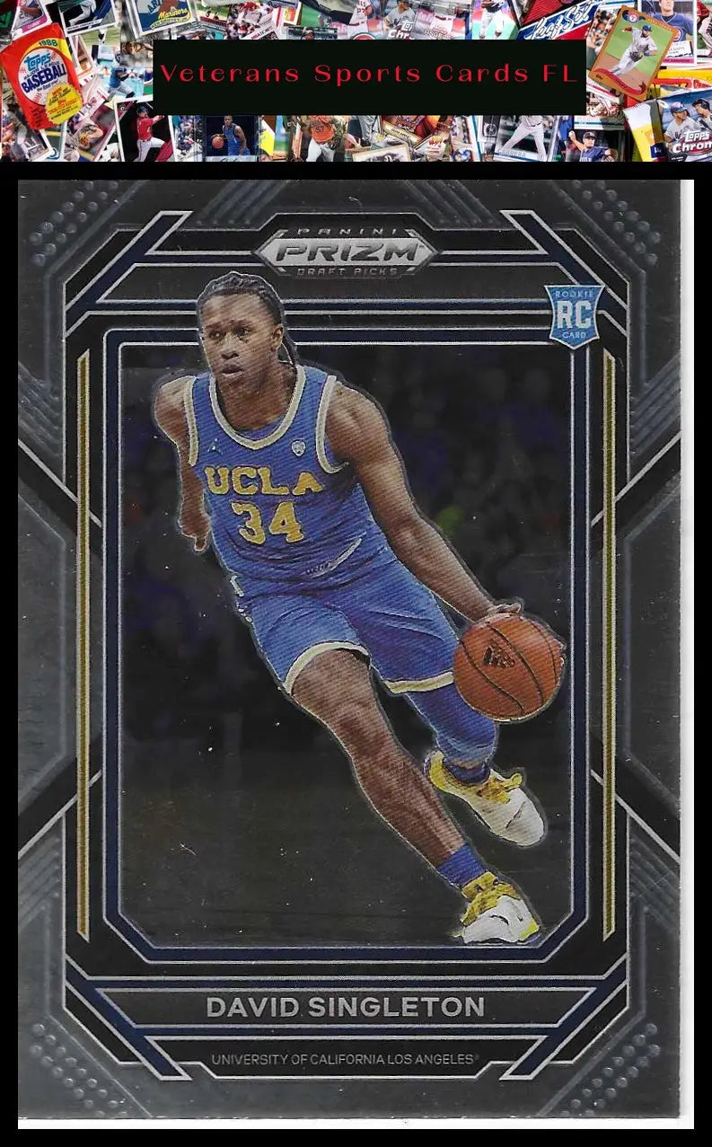 2023 Panini Prizm Draft Picks #12 Cason Wallace - Basketball Card Single