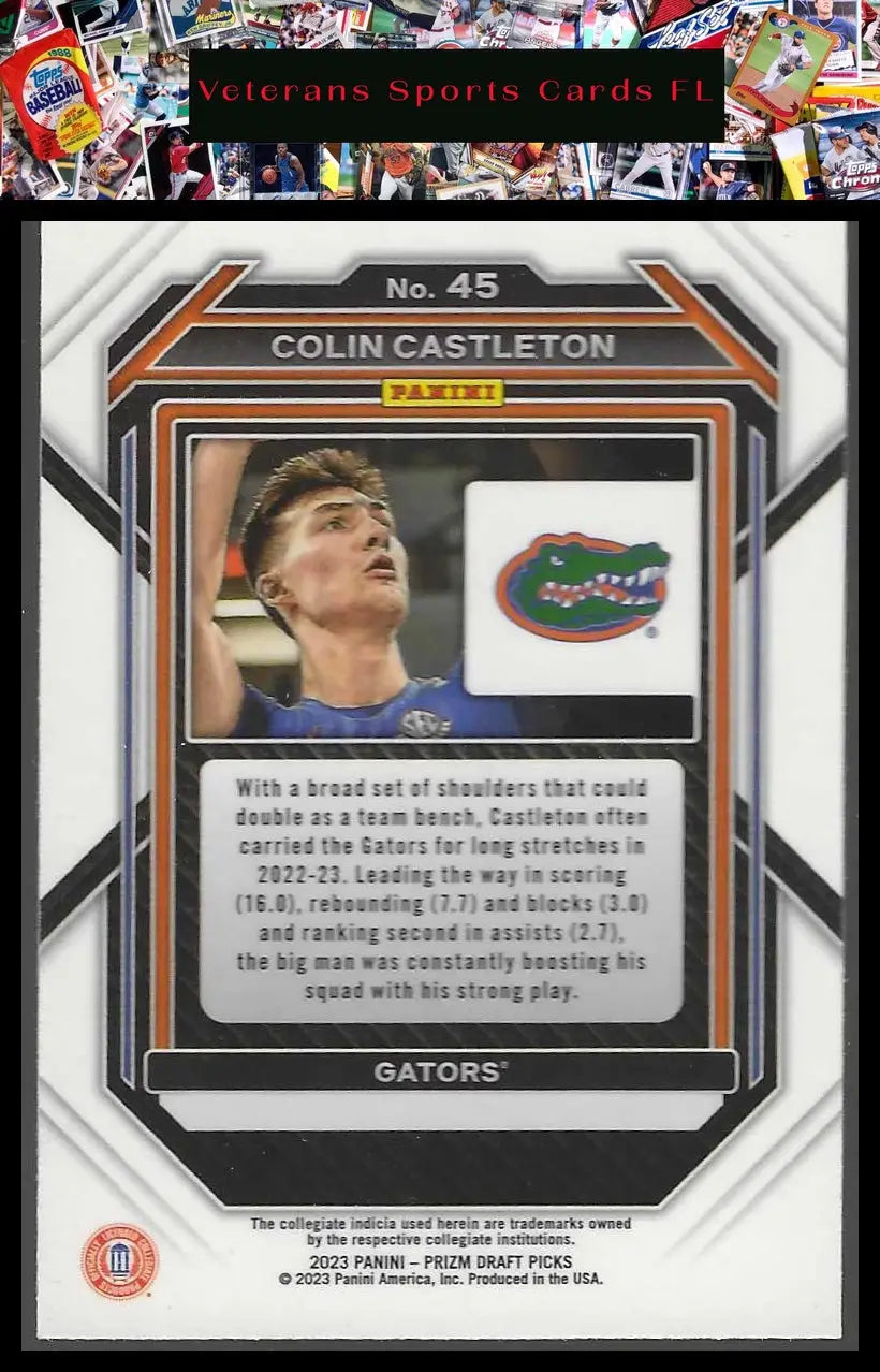 2023 Panini Prizm Draft Picks #42 Jordan Hawkins - Basketball Card Single