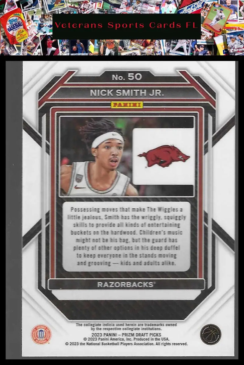 2023 Panini Prizm Draft Picks #45 Colin Castleton - Basketball Card Single