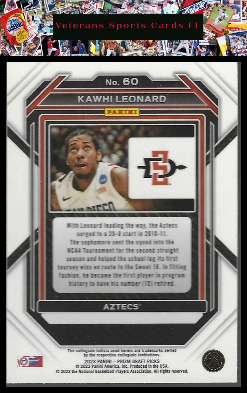 2023 Panini Prizm Draft Picks #58 Paul George - Basketball Card Single
