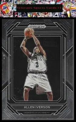 2023 Panini Prizm Draft Picks #77 Allen Iverson