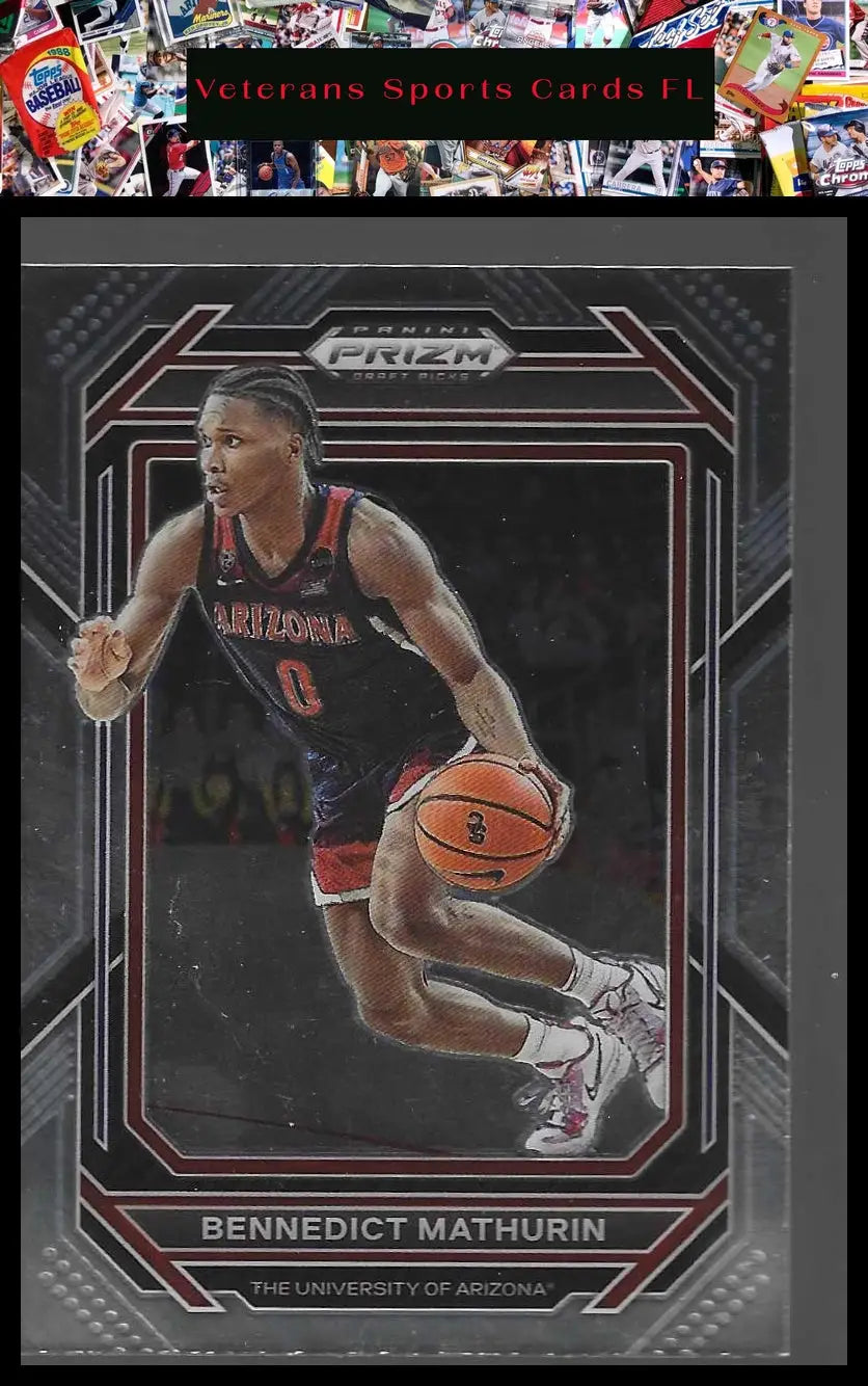 2023 Panini Prizm Draft Picks #77 Allen Iverson - Basketball Card Single