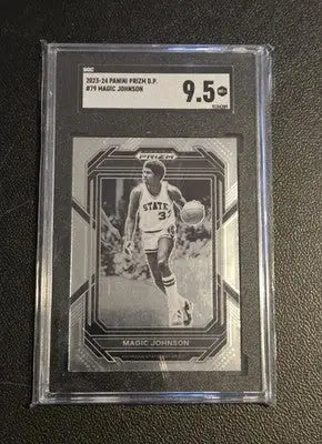 2023 Panini Prizm Draft Picks #79 Magic Johnson SGC 9.5 - Basketball Card Single