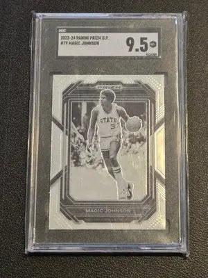 2023 Panini Prizm Draft Picks #79 Magic Johnson SGC 9.5 - Basketball Card Single