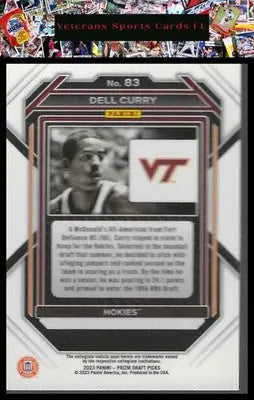 2023 Panini Prizm Draft Picks #83 Dell Curry