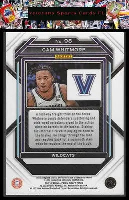 2023 Panini Prizm Draft Picks #98 Cam Whitmore