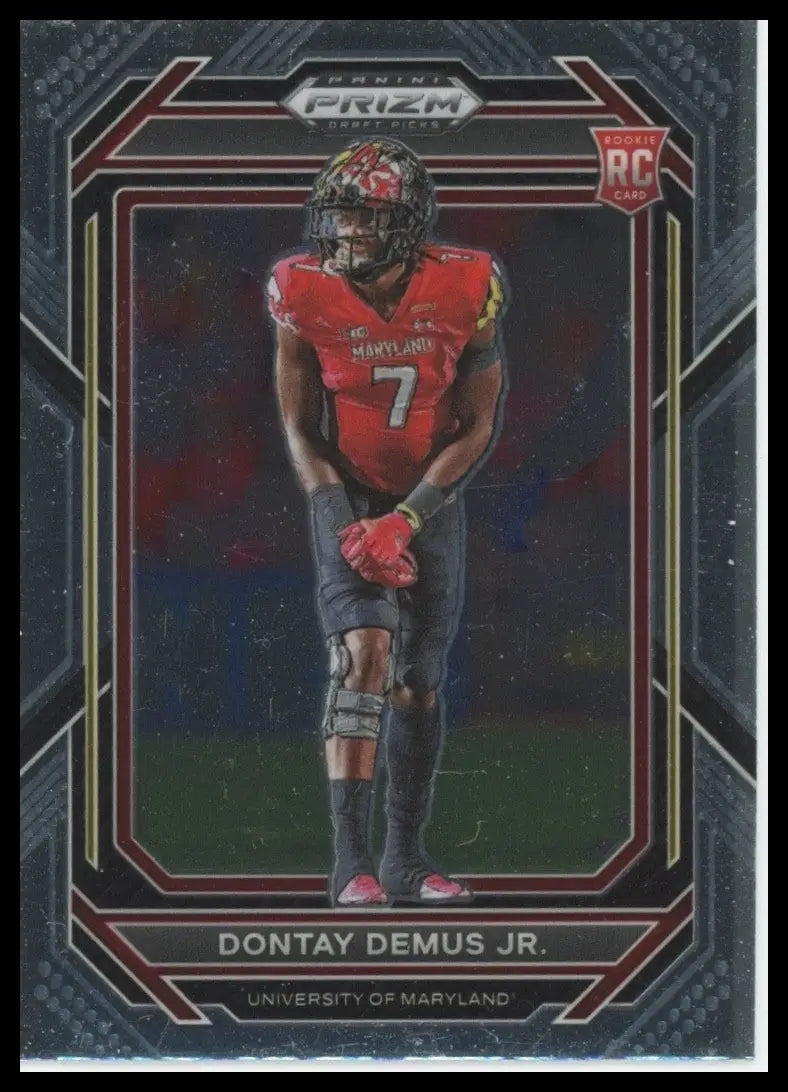2023 Panini Prizm Draft Picks - Dontay Demus #151 (RC) - Football Card Single