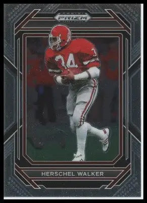 2023 Panini Prizm Draft Picks Herschel Walker 43 Georgia Bulldogs - Football Card Single