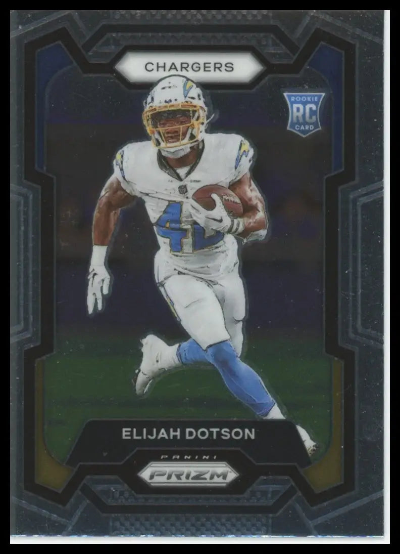 2023 Panini Prizm Elijah Dotson RC 352 Los Angeles Chargers - Football Card Single