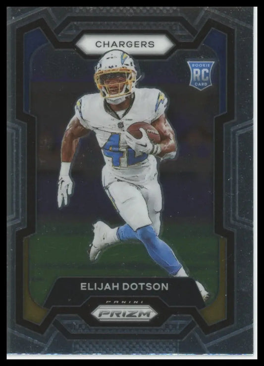 2023 Panini Prizm Elijah Dotson RC 352 Los Angeles Chargers - Football Card Single