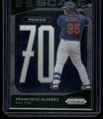 2023 Panini Prizm Francisco Alvarez #SC3 Baseball - Baseball Card Single