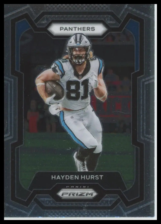 2023 Panini Prizm Hayden Hurst 42 Carolina Panthers - Football Card Single