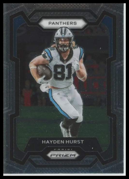2023 Panini Prizm Hayden Hurst 42 Carolina Panthers - Football Card Single