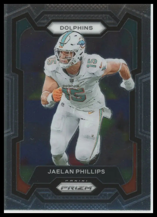 2023 Panini Prizm Jaelan Phillips 183 Miami Dolphins - Football Card Single
