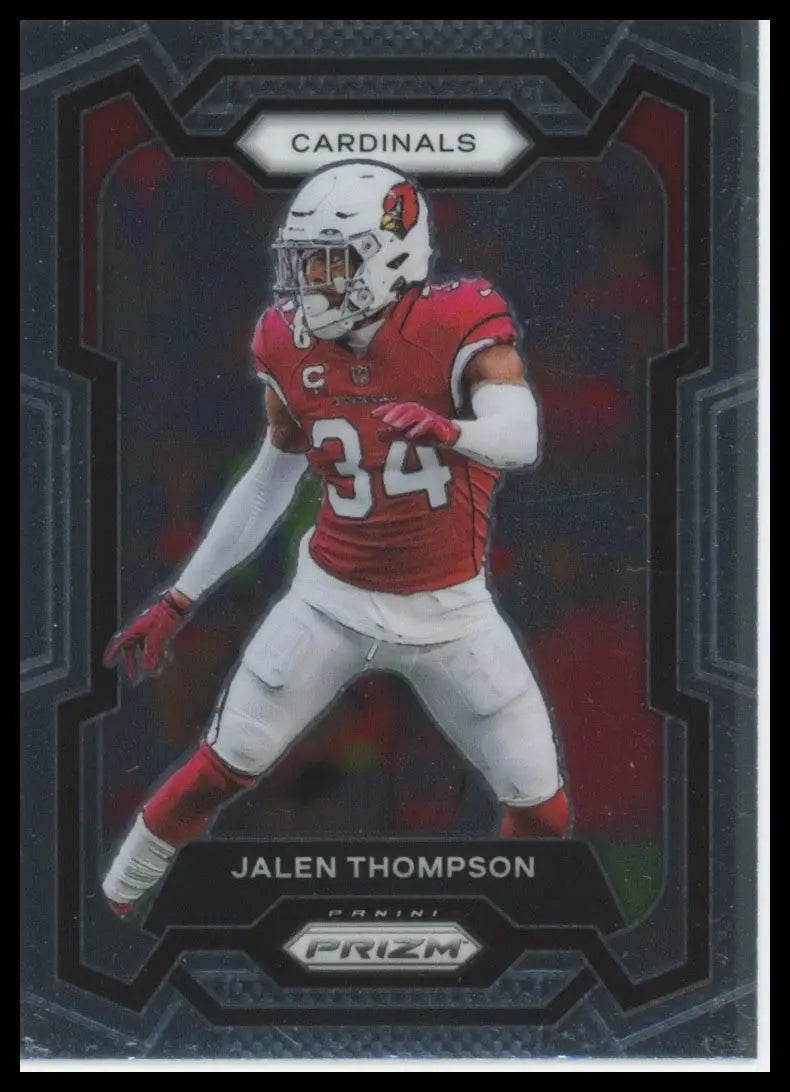 2023 Panini Prizm Jalen Thompson #8 Arizona Cardinals Football Card NFL Sports - Football Card Single