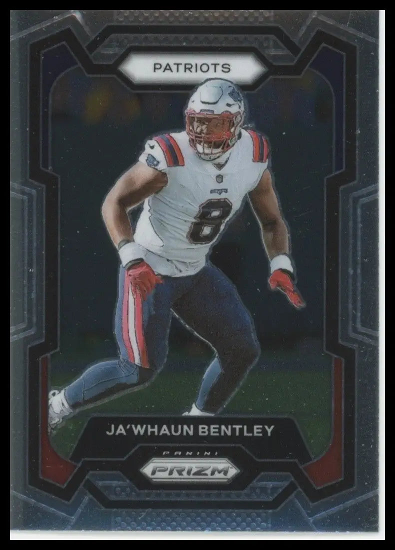 2023 Panini Prizm JaWhaun Bentley #202 New England Patriots Football Card NFL
