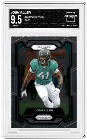 2023 Panini Prizm Josh Allen #137 Football Arena Club 9.5 - Football Card Single