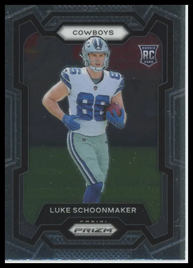 2023 Panini Prizm Luke Schoonmaker RC 325 Dallas Cowboys - Football Card Single