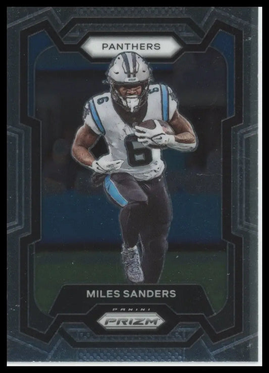 2023 Panini Prizm Miles Sanders #44 Carolina Panthers Football Card NFL Sports - Football Card Single