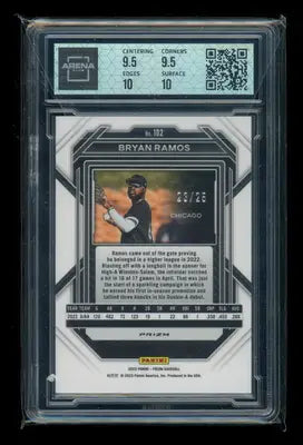 2023 Panini Prizm Mojo Bryan Ramos #102 23/25 Baseball Arena Club 10