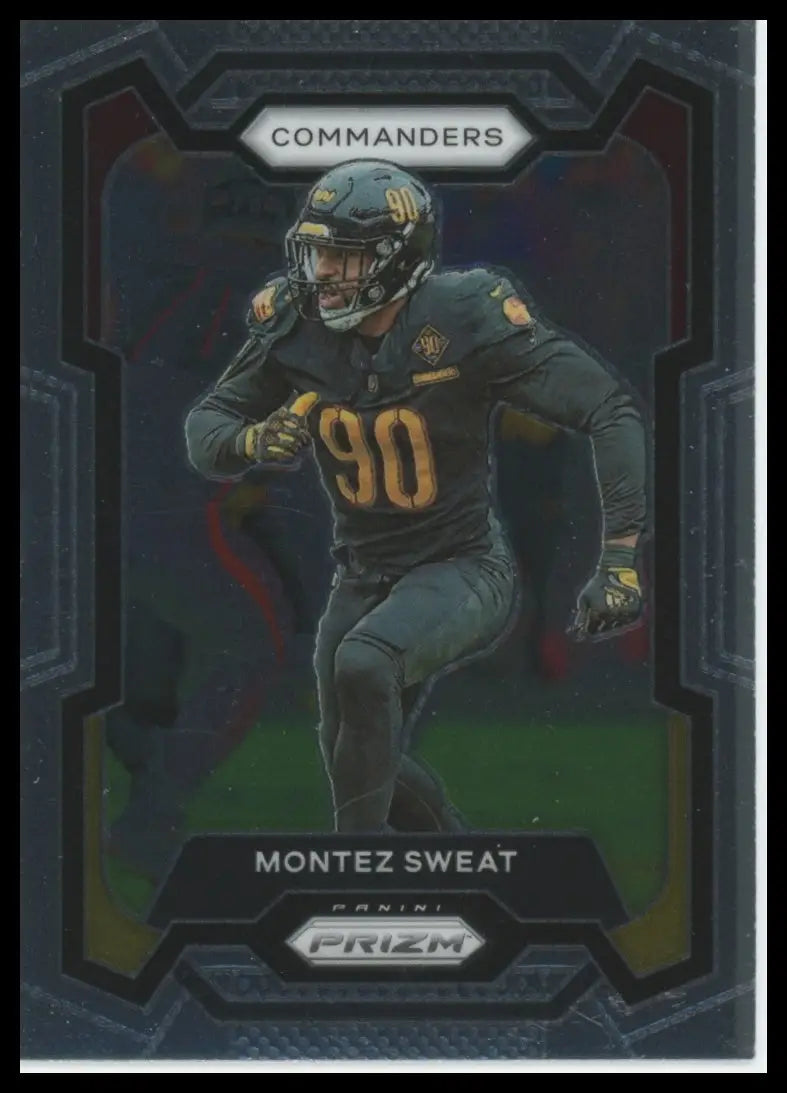 2023 Panini Prizm Montez Sweat 299 Washington Commanders - Football Card Single
