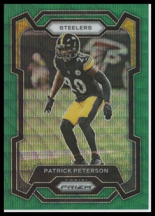 2023 Panini Prizm - Patrick Peterson #253 Green Wave Prizm - Football Card Single