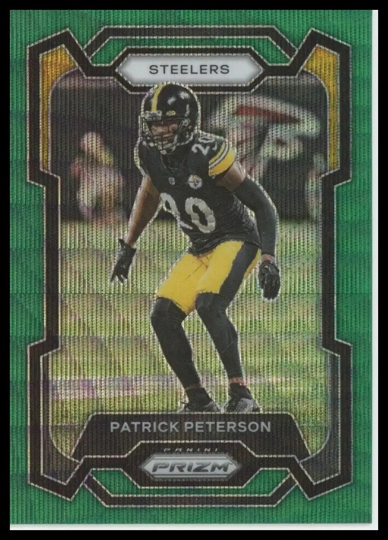 2023 Panini Prizm - Patrick Peterson #253 Green Wave Prizm