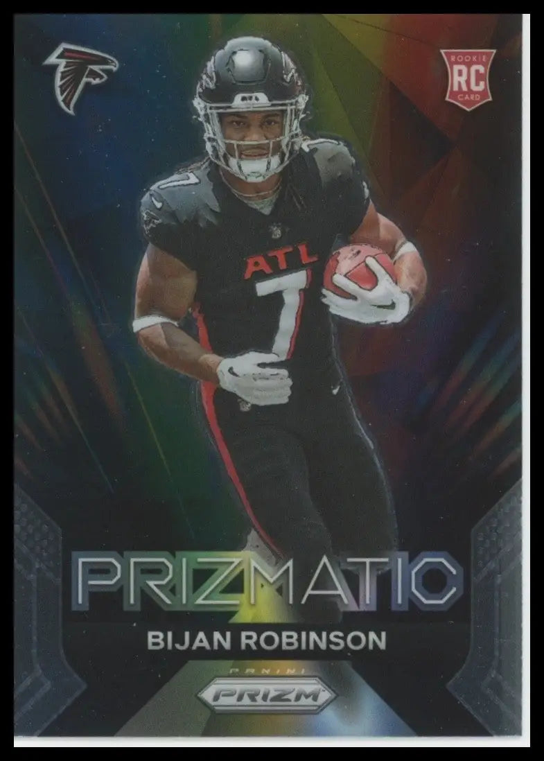 2023 Panini Prizm Prizmatic Bijan Robinson Rookie #19 Atlanta Falcons Football