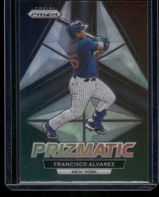 2023 Panini Prizm Prizmatic Francisco Alvarez #PG Baseball - Baseball Card Single