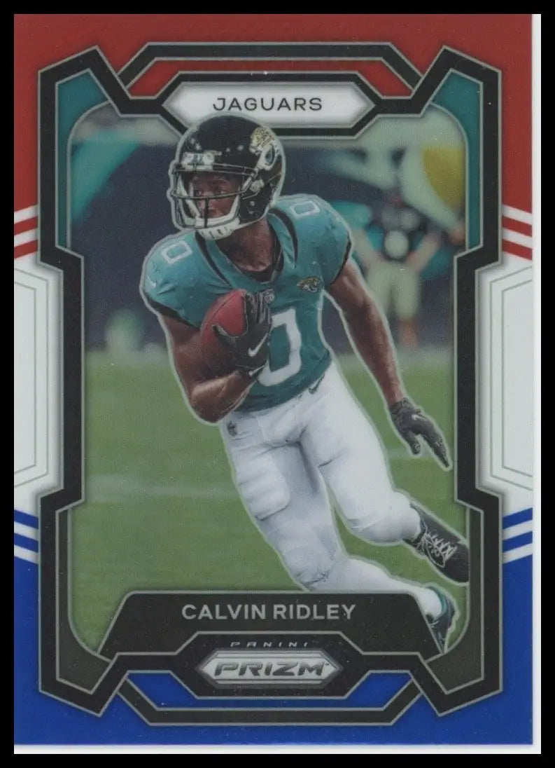 2023 Panini Prizm Red White and Blue Calvin Ridley #133 Jacksonville Jaguars NFL