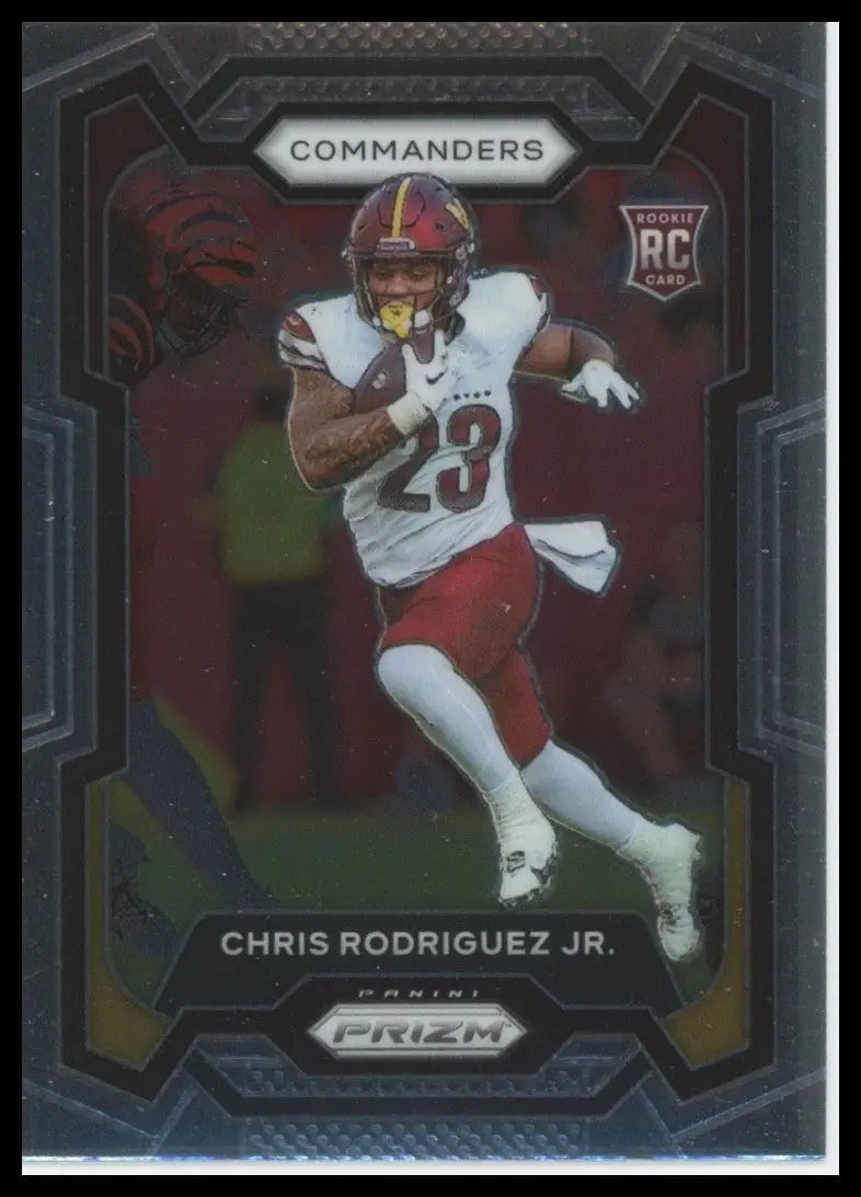 2023 Panini Prizm - Rookies Chris Rodriguez Jr. #398 (RC) - Football Card Single