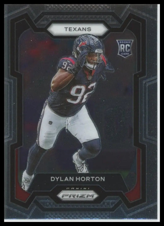 2023 Panini Prizm - Rookies Dylan Horton #340 (RC) - Football Card Single