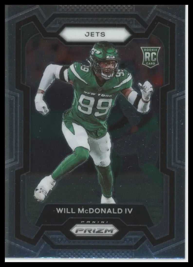 2023 Panini Prizm - Rookies Will McDonald IV #380 (RC) - Football Card Single