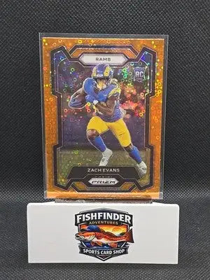 2023 Panini Prizm - Rookies Zach Evans #359 Disco Prizm (RC) - Football Card Single