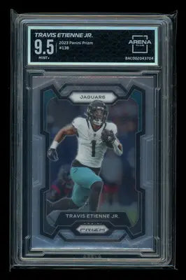 2023 Panini Prizm Travis Etienne Jr. #138 Football Arena Club 9.5 - Football Card Single