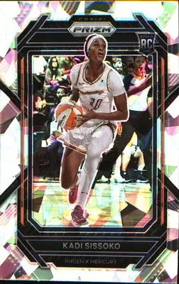 2023 Panini Prizm WNBA Ice Prizm #144 Kadi Sissoko Rookie RC - Basketball Card Single